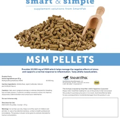 Online SMARTPAK SmartEquine™ Smart & Simple® MSM Pellets - 5 lbs.