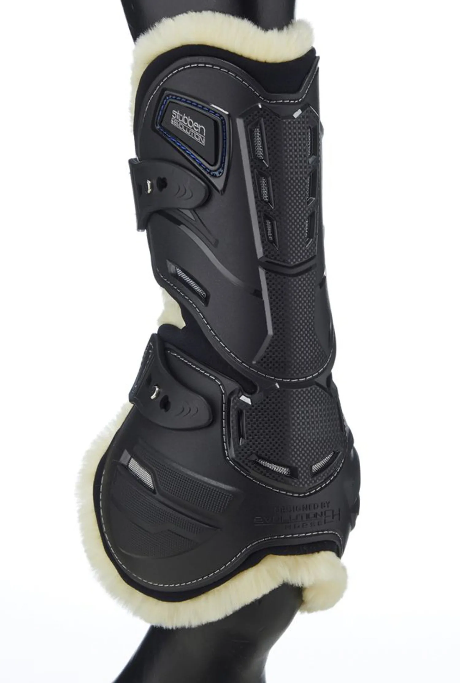 Best STUBBEN N.A. Stübben Hybrid Open-Front Fleece-Lined Tendon Boots