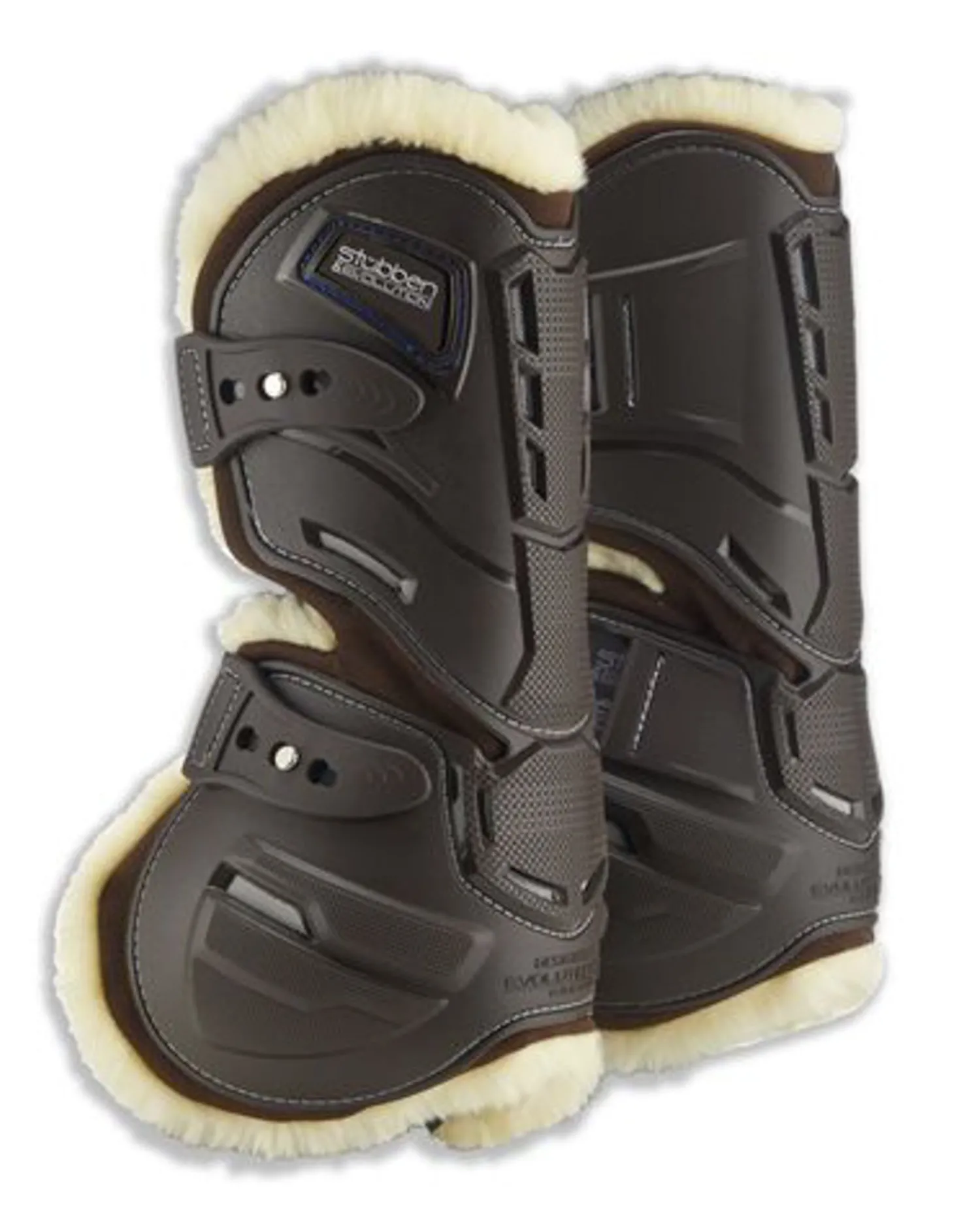 Best STUBBEN N.A. Stübben Hybrid Open-Front Fleece-Lined Tendon Boots