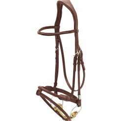 Best STUBBEN N.A. Stübben Pro Jump Bridle with Rope Noseband & Removable Flash
