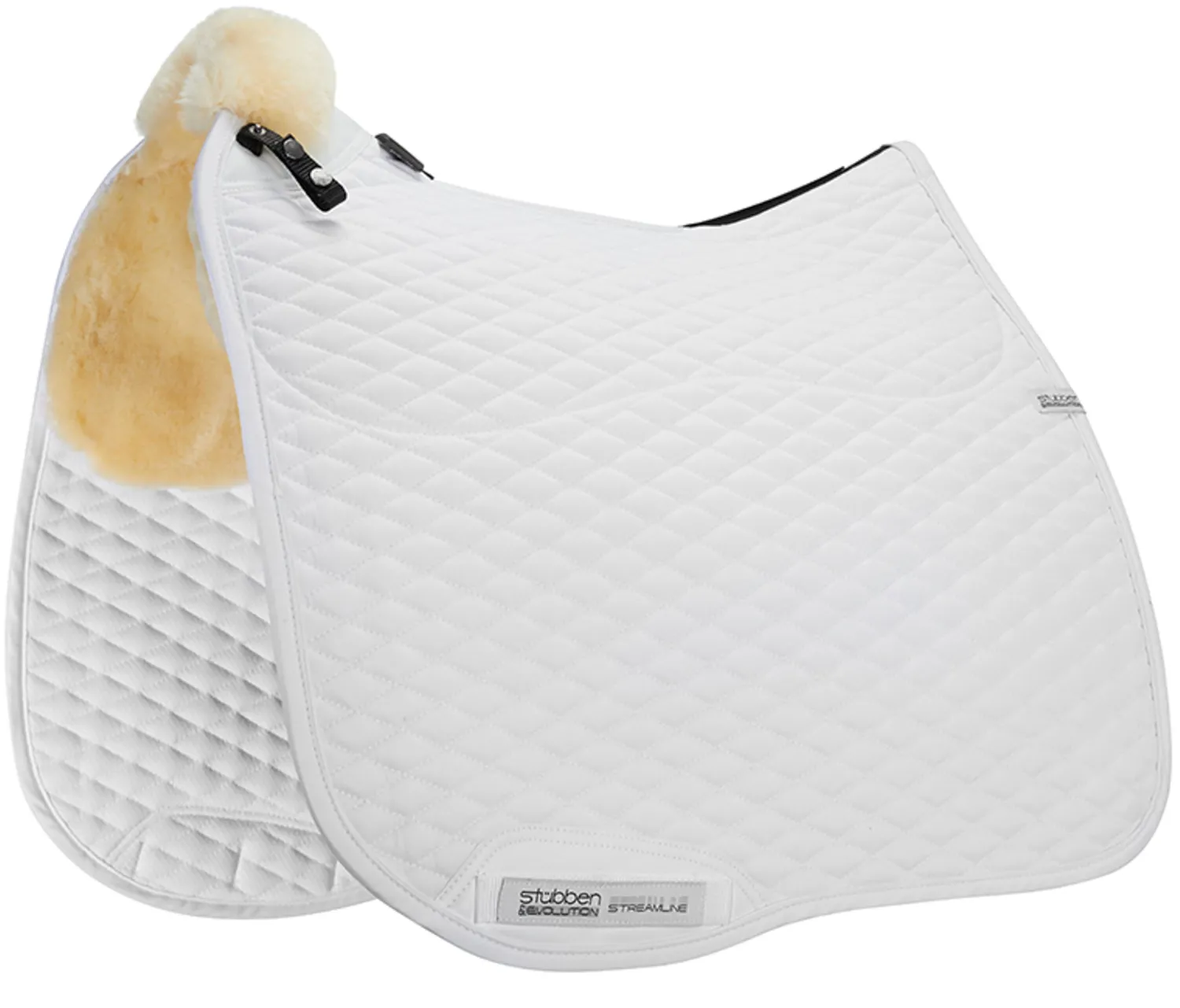 Best STUBBEN N.A. Stübben Streamline Dressage Pad with Lambswool