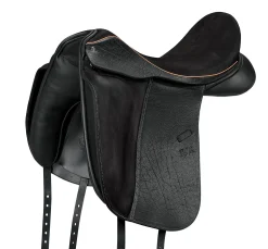 Best CUSTOM SADDLERY Steffen's Advantage Buffalo Single Flap Dressage Saddle