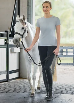 KIRSCH Stride™ Ladies’ Reach Seamless Short Sleeve Shirt