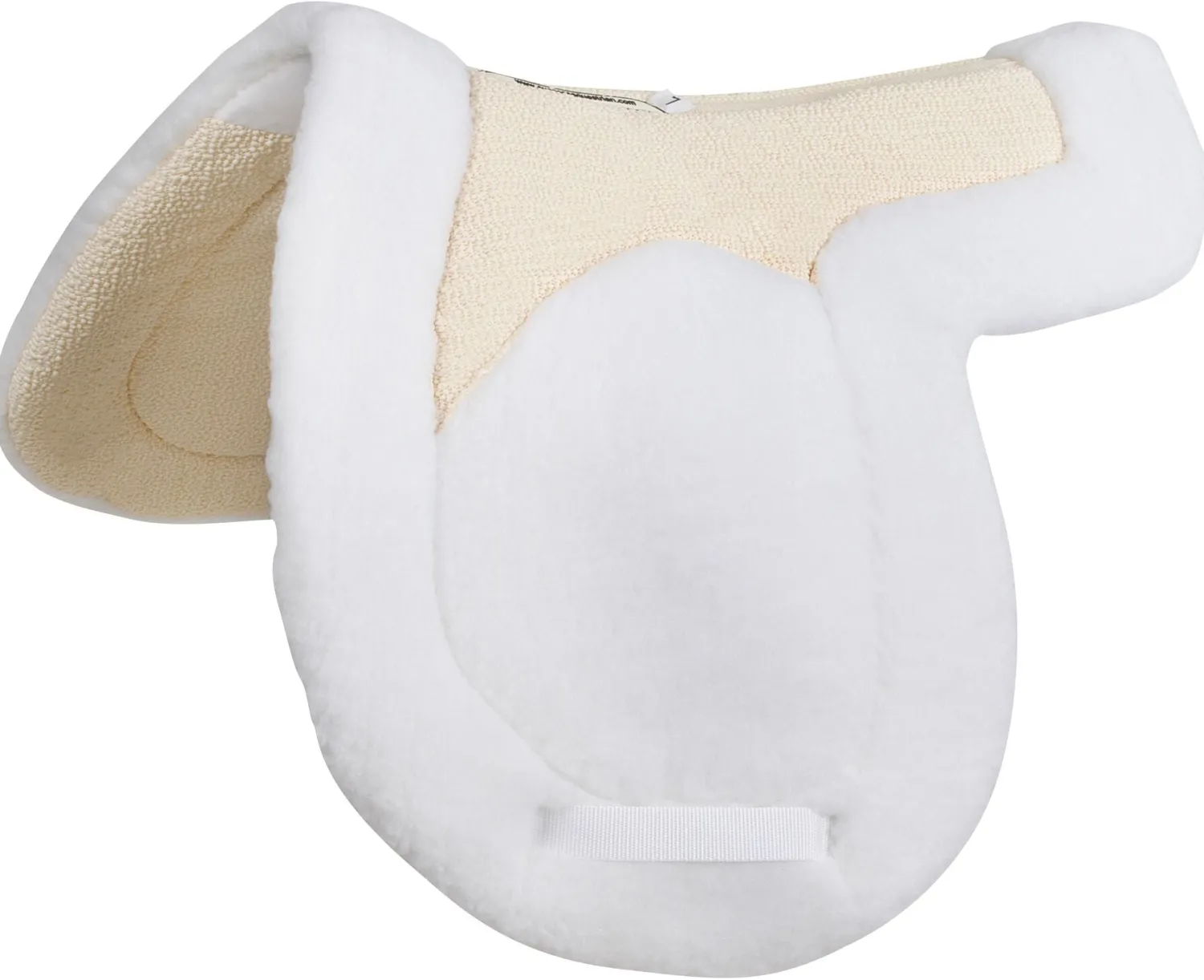 Clearance SUCCESS EQUESTRIAN Deluxe Hunter Half Pad White