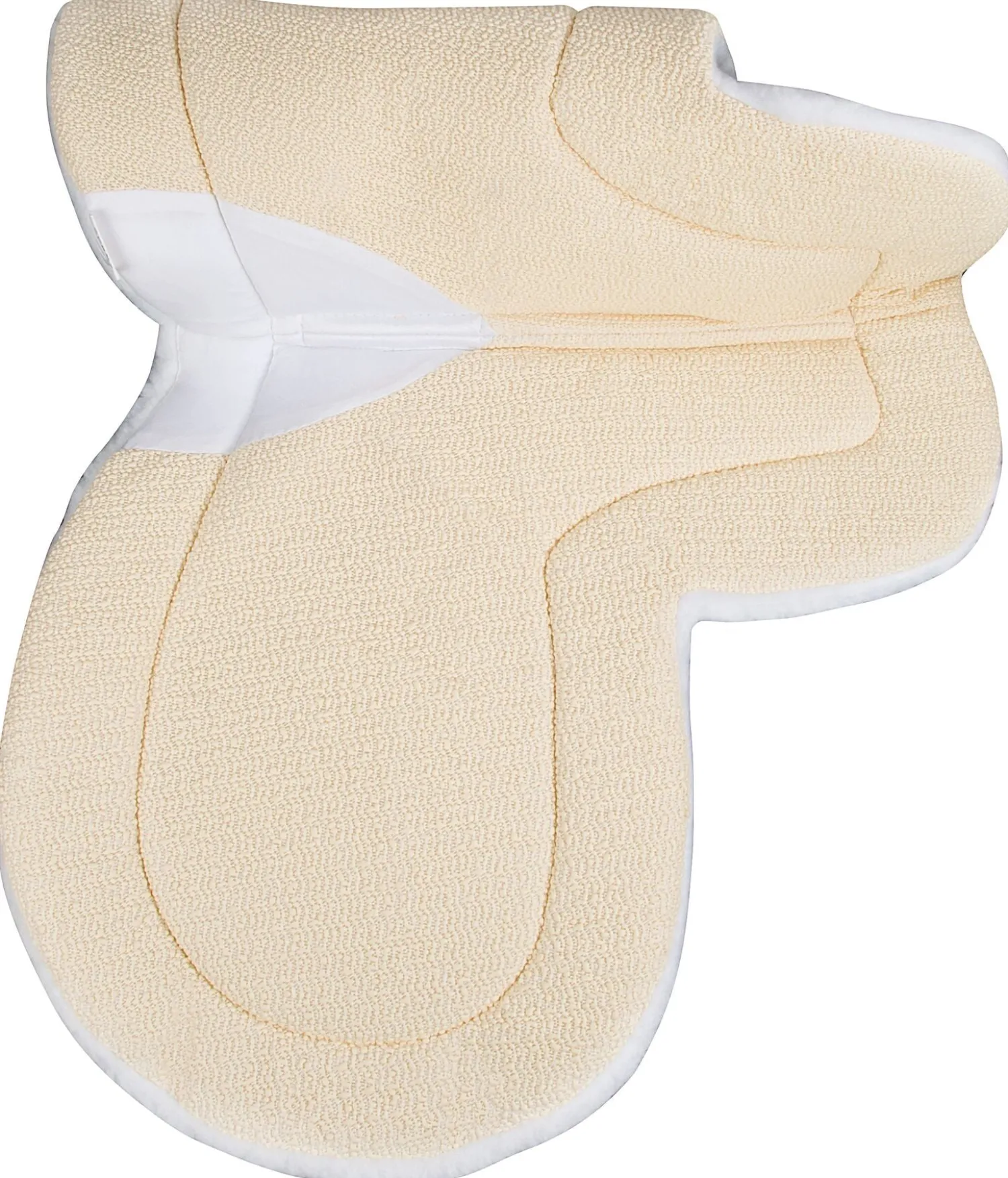 Clearance SUCCESS EQUESTRIAN Deluxe Hunter Half Pad White