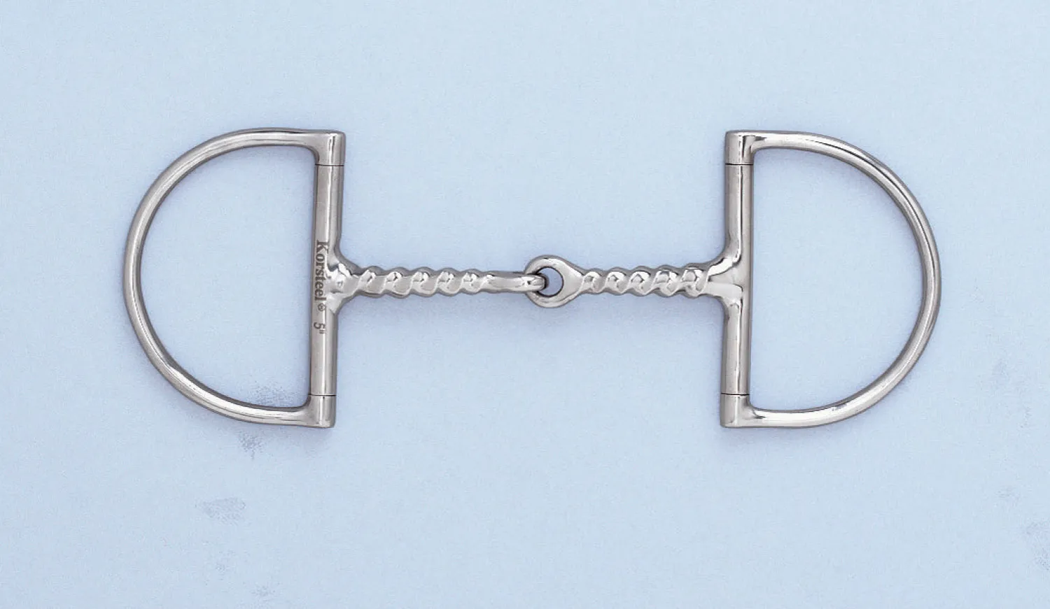 KING YOUNG Suffolk™ Corkscrew Snaffle Hunter D-Ring Bit