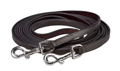 Outlet KINGS INTERNATIONAL Suffolk™ Draw Reins with Snaps Brown