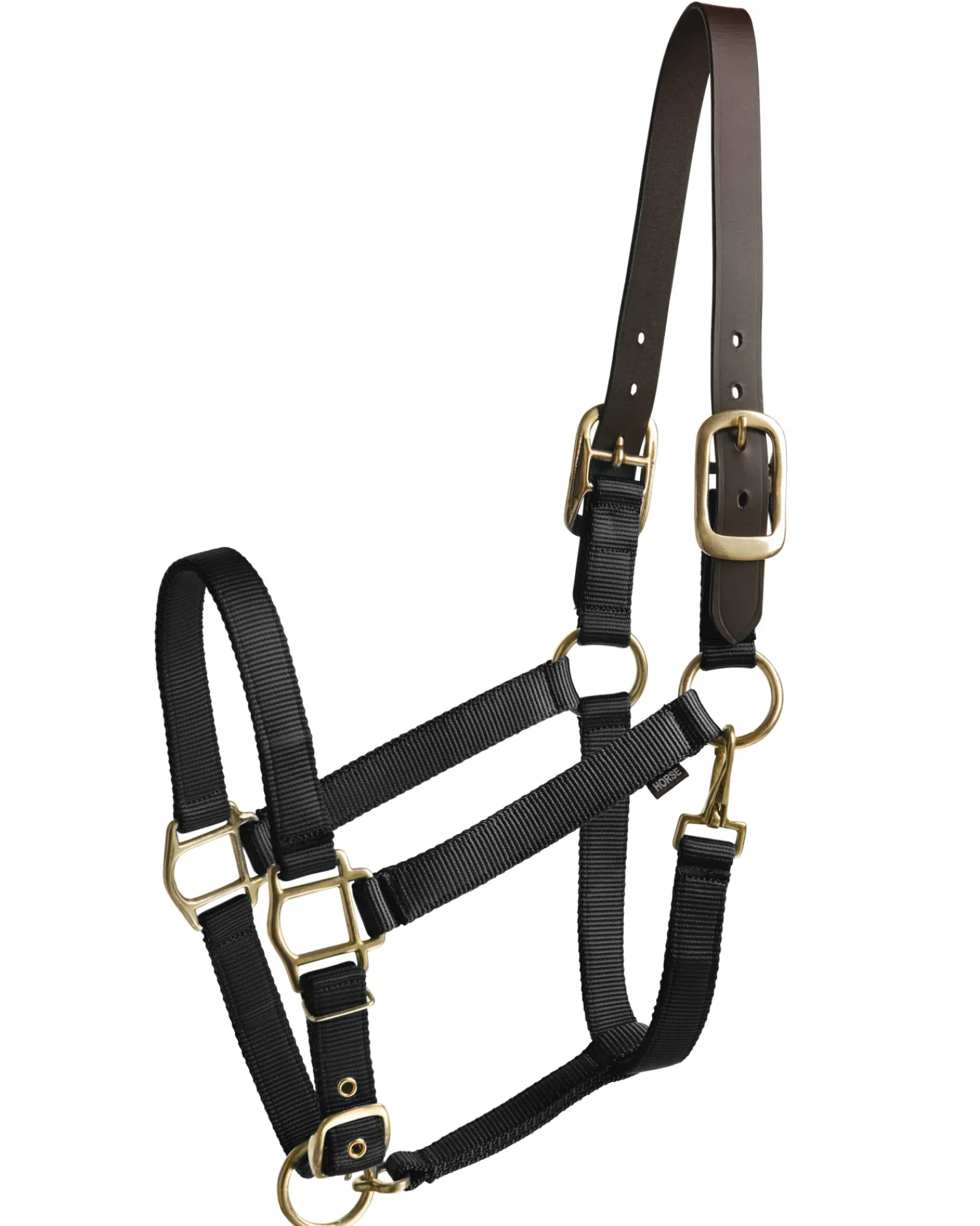 New TEXT HORSE Suffolk™ Heavy Nylon Halter with Breakaway Crown
