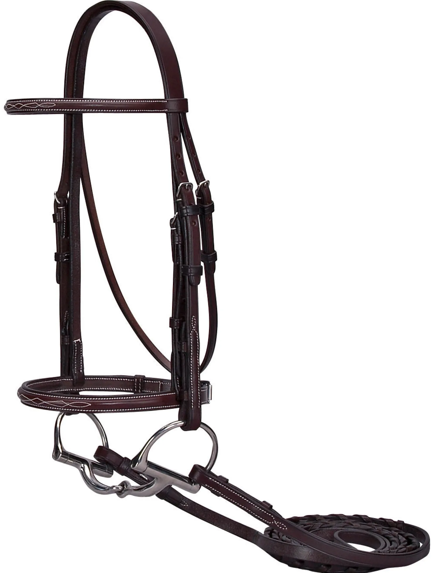 Discount KINGS INTERNATIONAL Suffolk™ Hunter Fancy-Stitched Bridle