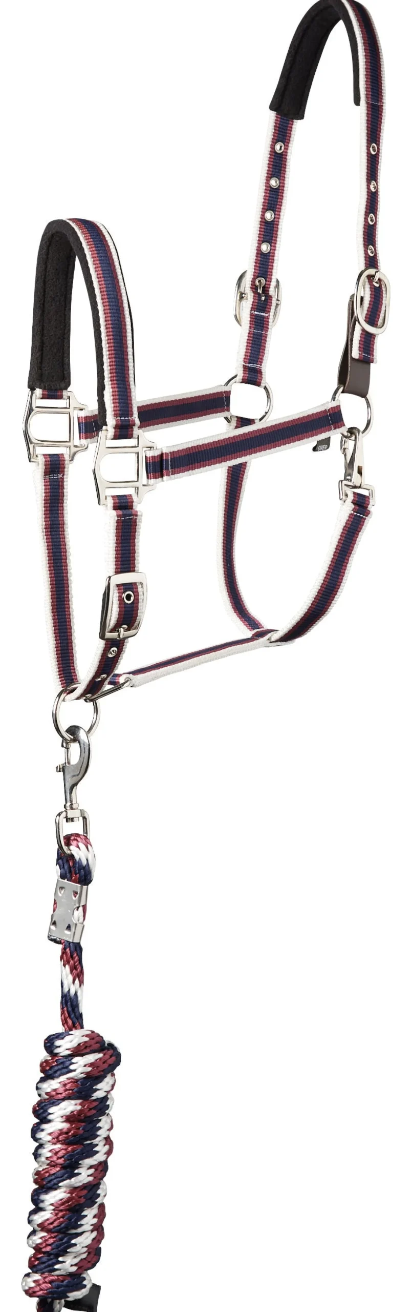 Online TEXT HORSE Suffolk™ Padded Striped Breakaway Halter & Lead