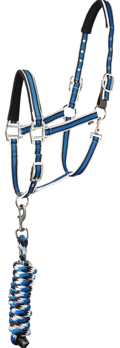 Online TEXT HORSE Suffolk™ Padded Striped Breakaway Halter & Lead