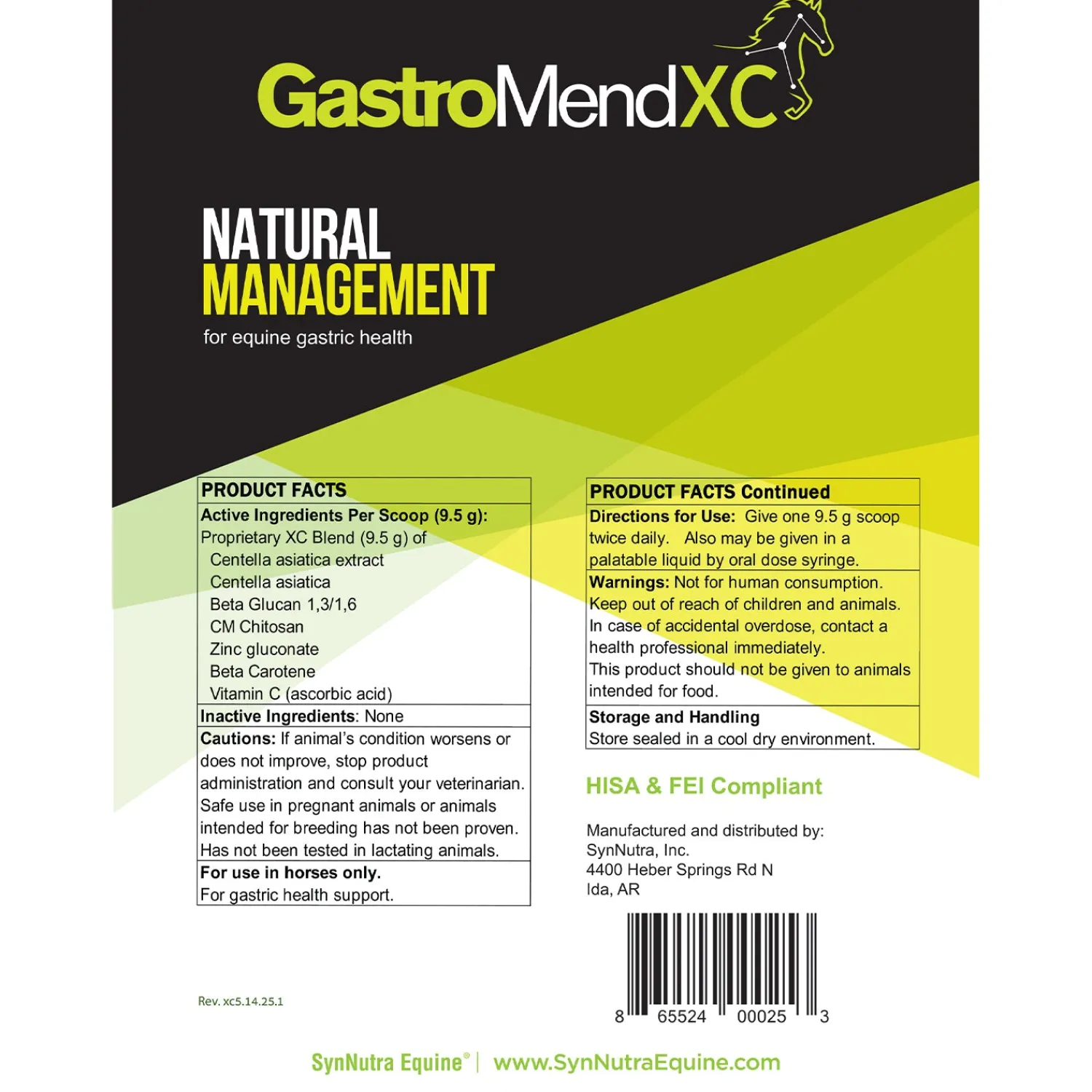 Outlet SYNNUTRA EQUINE ® GastroMend® XC Powder