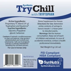 Best SYNNUTRA EQUINE ® Trychill™ Gel