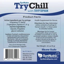Best SYNNUTRA EQUINE ® Trychill™ Gel
