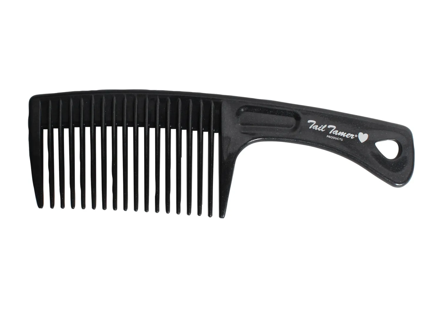 Hot PROFESSIONALS CHOICE Tail Tamer® Wide Tooth Deluxe Comb Black