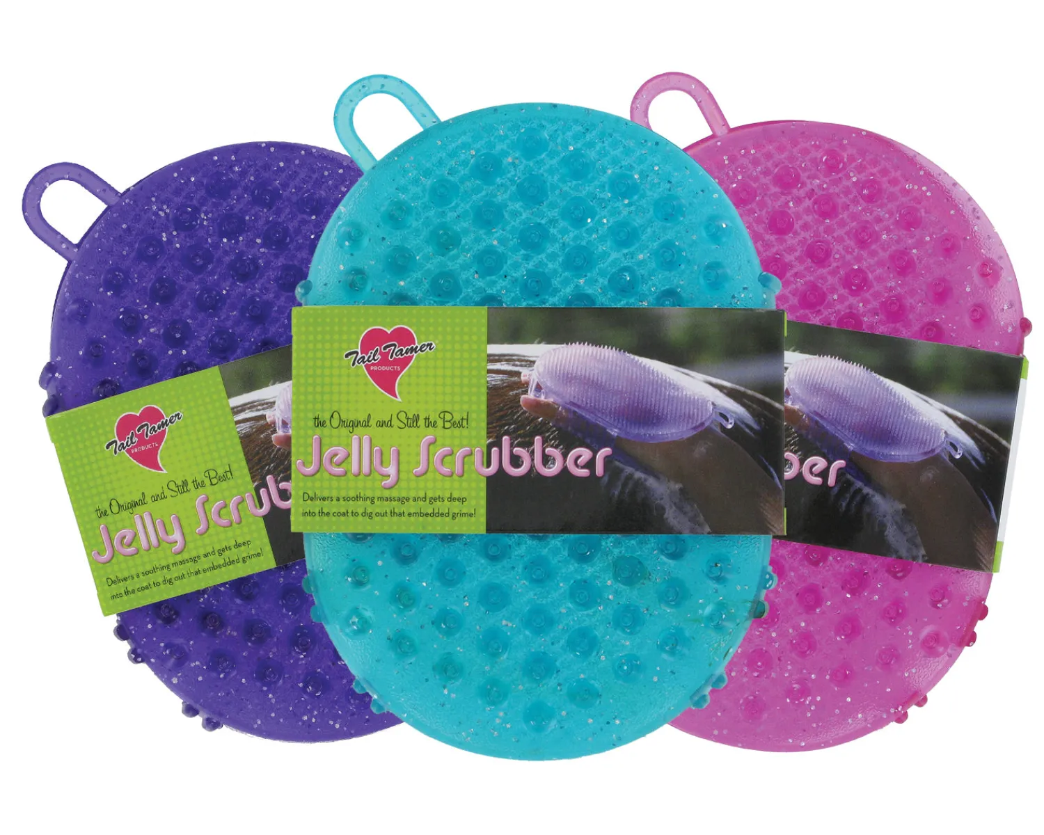 Online PROFESSIONALS CHOICE Tail Tamers® Jelly Scrubber Mitt