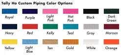 Hot TALLY HO PRODUCTS Tally Ho Optional Piping
