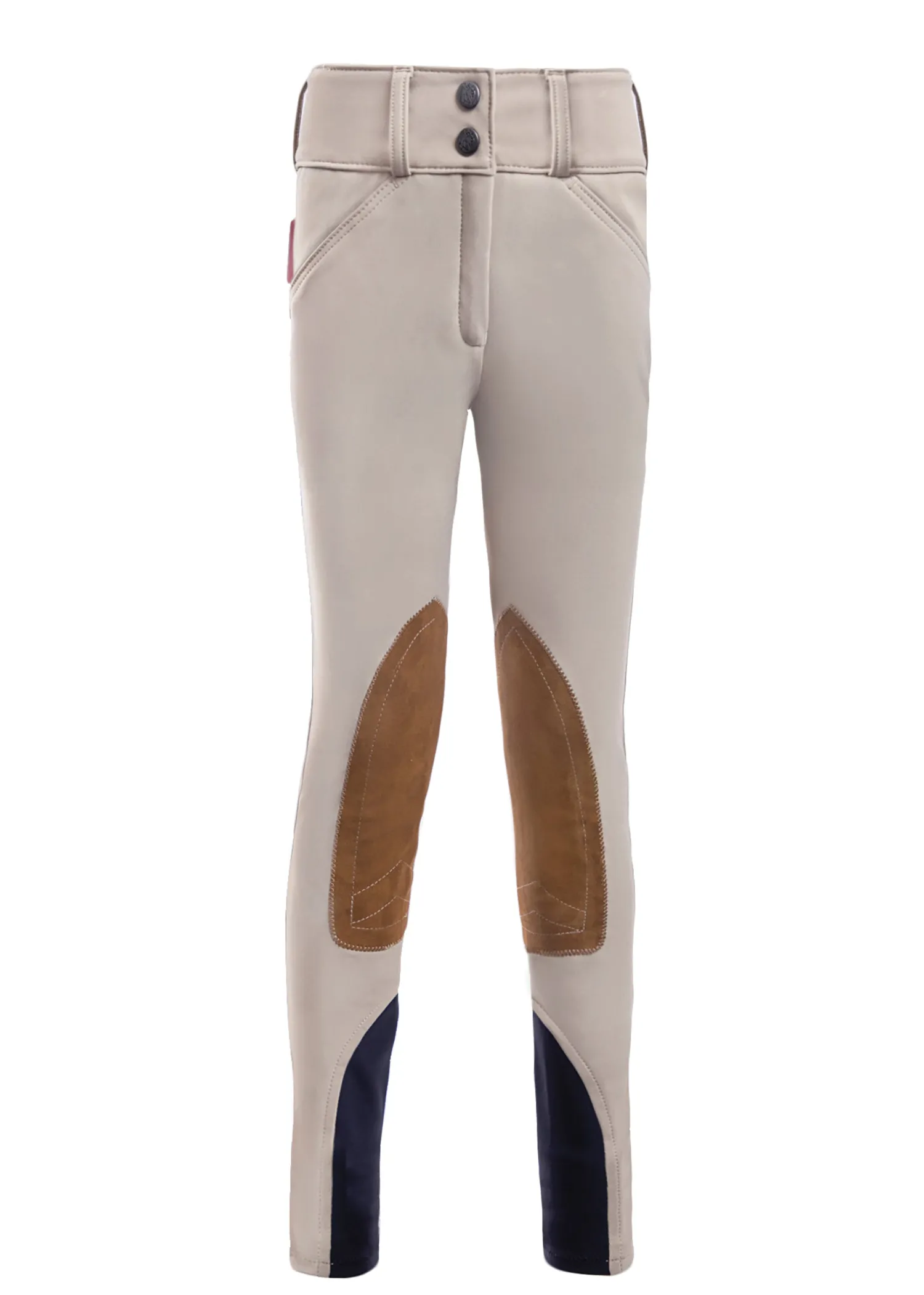 Online TAILORED SPORTSMAN THE ™ Girls' Techno Front-Zip Knee-Patch Breech Tan
