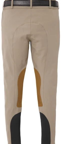 Best TAILORED SPORTSMAN THE ™ Ladies’ Mid-Rise Side-Zip Breech with Boot Sock Bottoms Tan