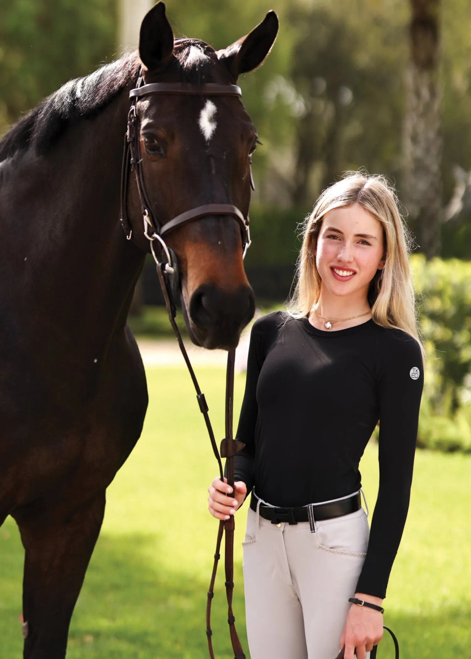 Hot TKEQ THE SHOP TKEQ Kassidy Seamless Long-Sleeve Shirt Classic Black