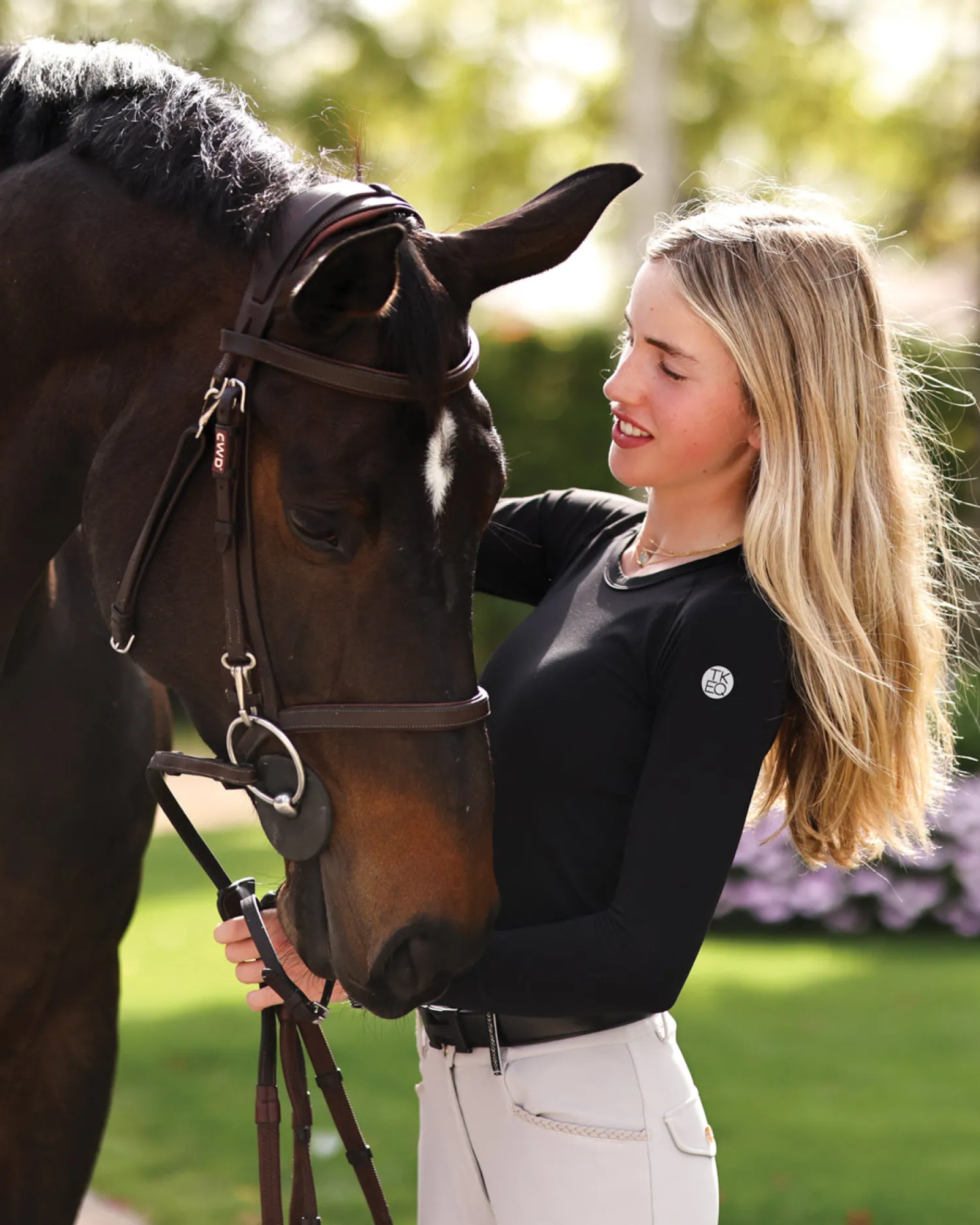 Hot TKEQ THE SHOP TKEQ Kassidy Seamless Long-Sleeve Shirt Classic Black