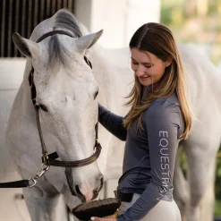 Clearance TKEQ THE SHOP TKEQ Ladies’ Crest Sustainable Long Sleeve Shirt