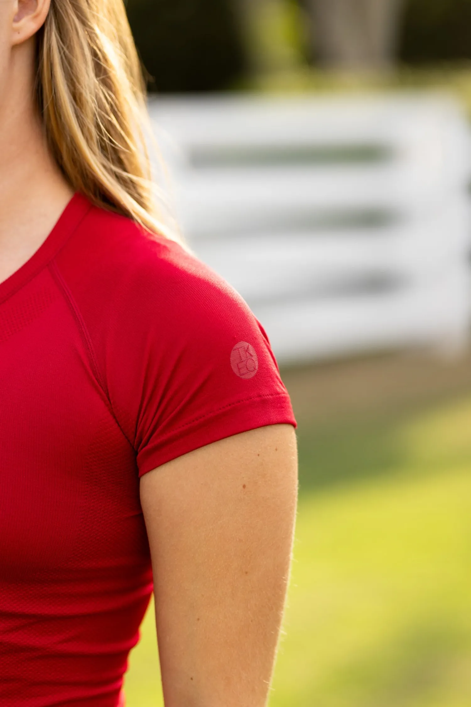 Online TKEQ THE SHOP TKEQ Ladies’ Kennedy Seamless Short Sleeve Top 2.0