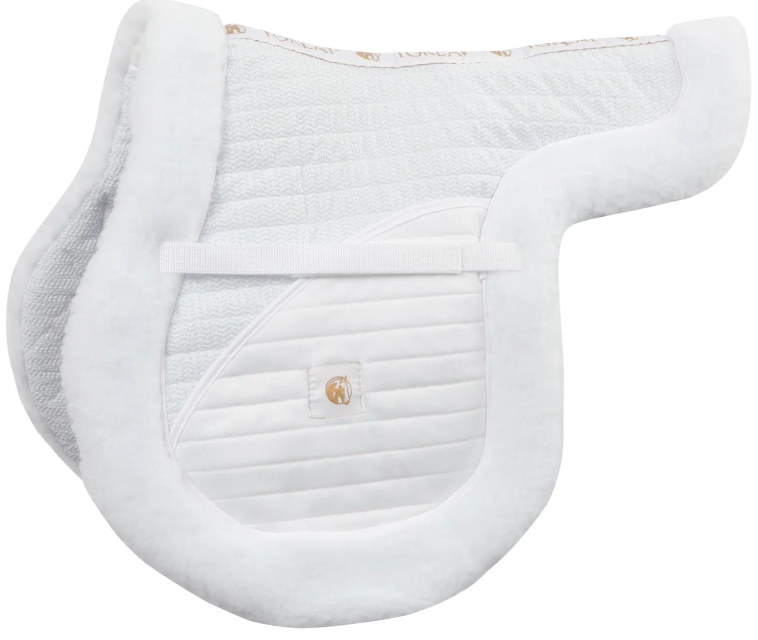 TOKLAT ORIGINALS Toklat® TechQuilt High-Profile Two-Sided Nonslip Saddle Pad White