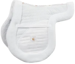 Discount TOKLAT ORIGINALS Toklat® TechQuilt High-Profile Two-Sided NonSlip Saddle Pad - CC White