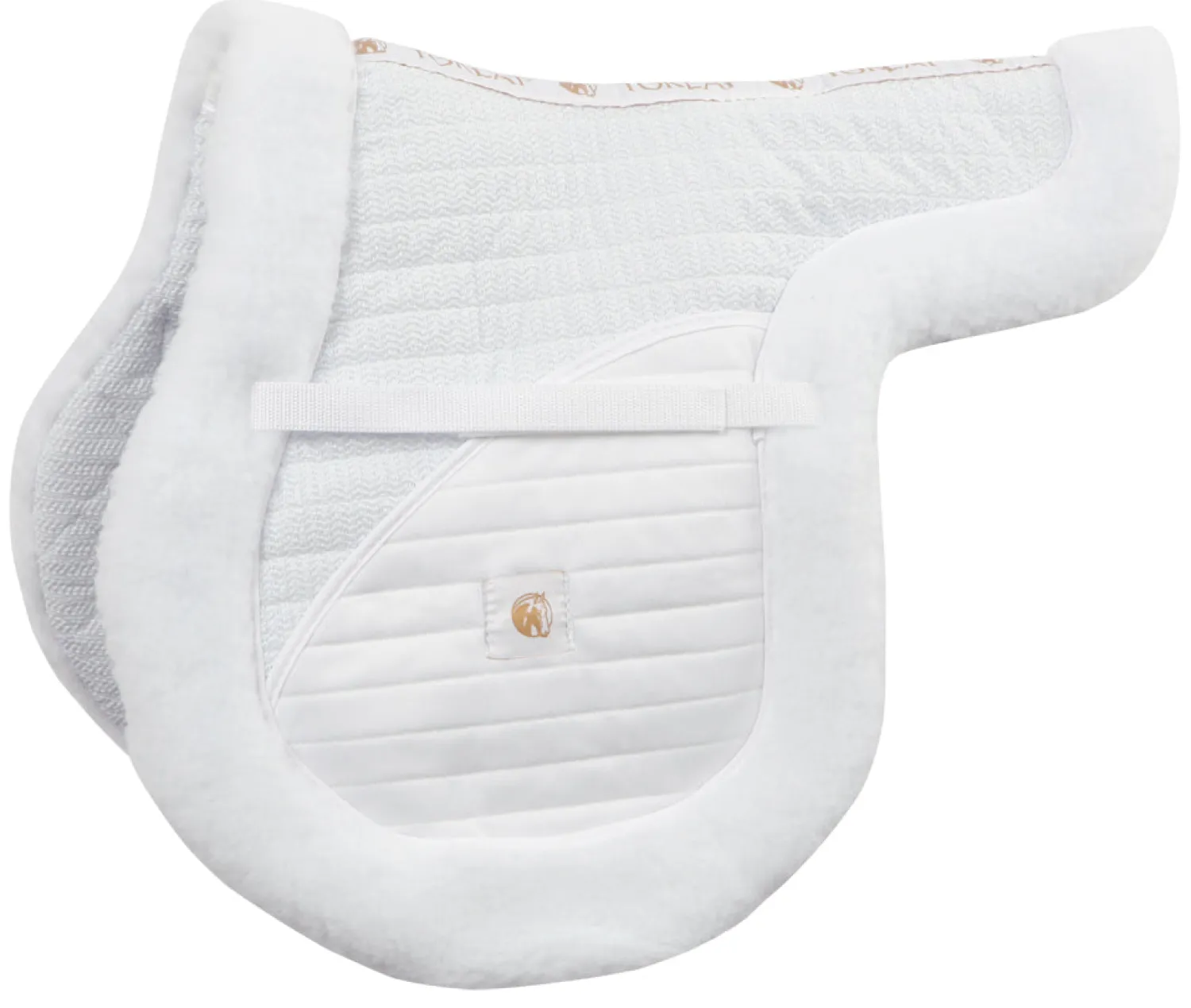 Discount TOKLAT ORIGINALS Toklat® TechQuilt High-Profile Two-Sided NonSlip Saddle Pad - CC White