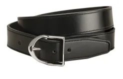New TORY LEATHER 1 1/2" Belt with Stirrup Buckle