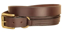 Best TORY LEATHER 1 1/4" Dee Keeper Belt with Strap