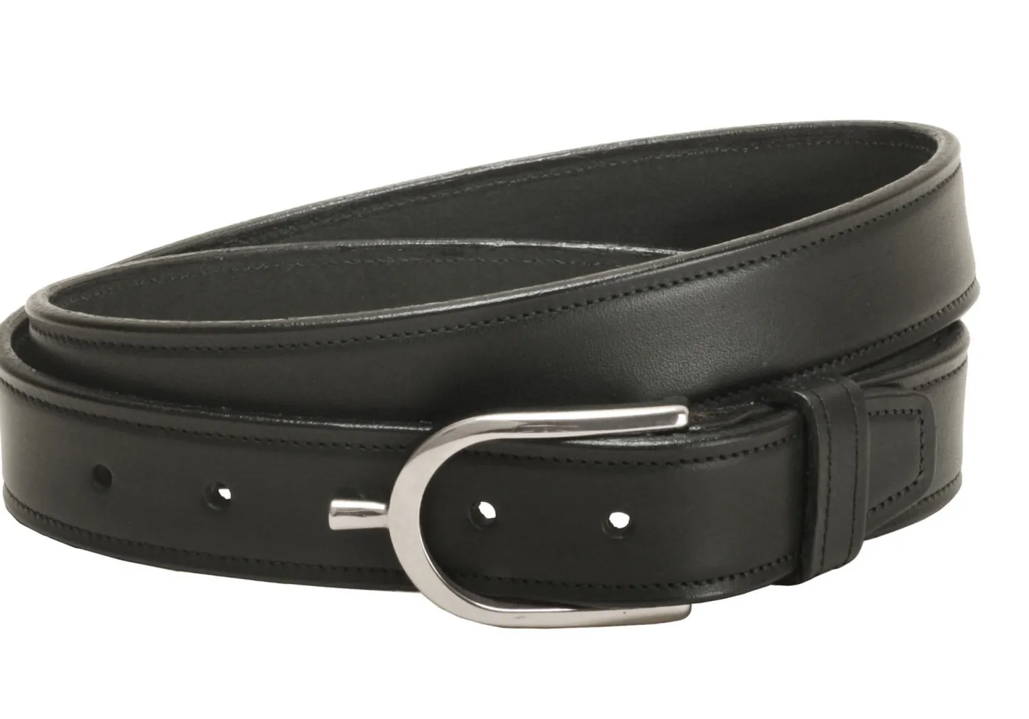 Best TORY LEATHER 1 1/4" Stainless Steel Spur Buckle Belt