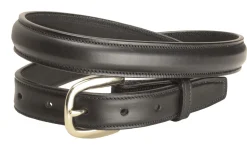 Sale TORY LEATHER 1" Raised Belt with Brass Buckle