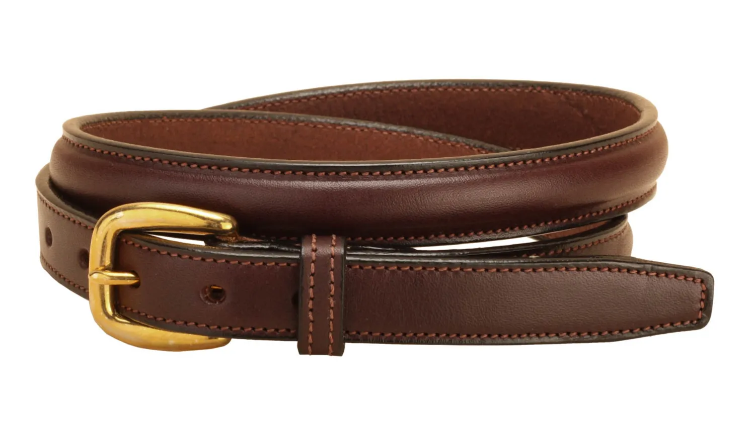 Outlet TORY LEATHER 3/4" Raised Leather Belt