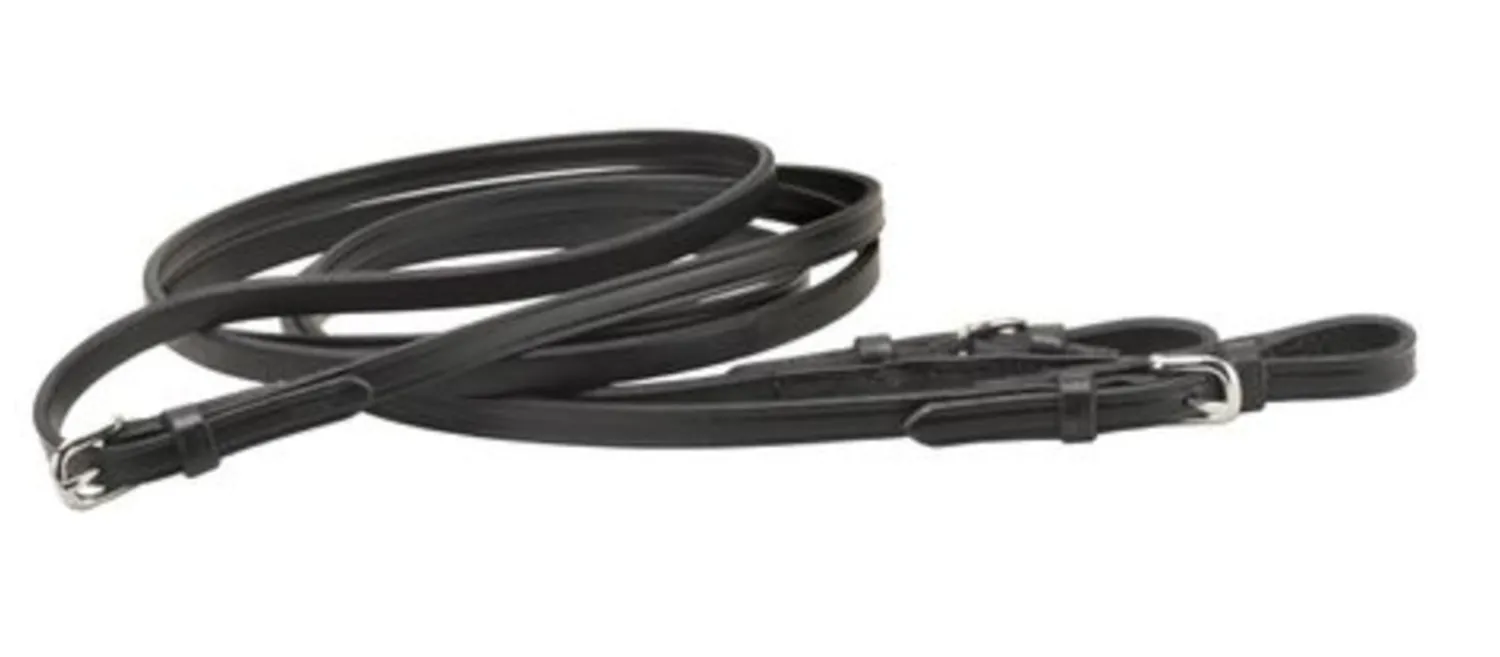 New TORY LEATHER Company 1/2" x 60" Plain Reins with Buckle Bit Ends