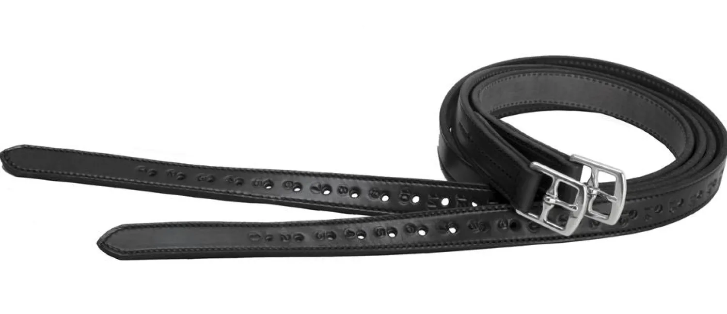TORY LEATHER Company 1" x 54" Half-Hole Stirrup Leathers