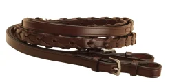 Online TORY LEATHER Company 5/8" x 54" Laced Reins with Buckle Bit Ends