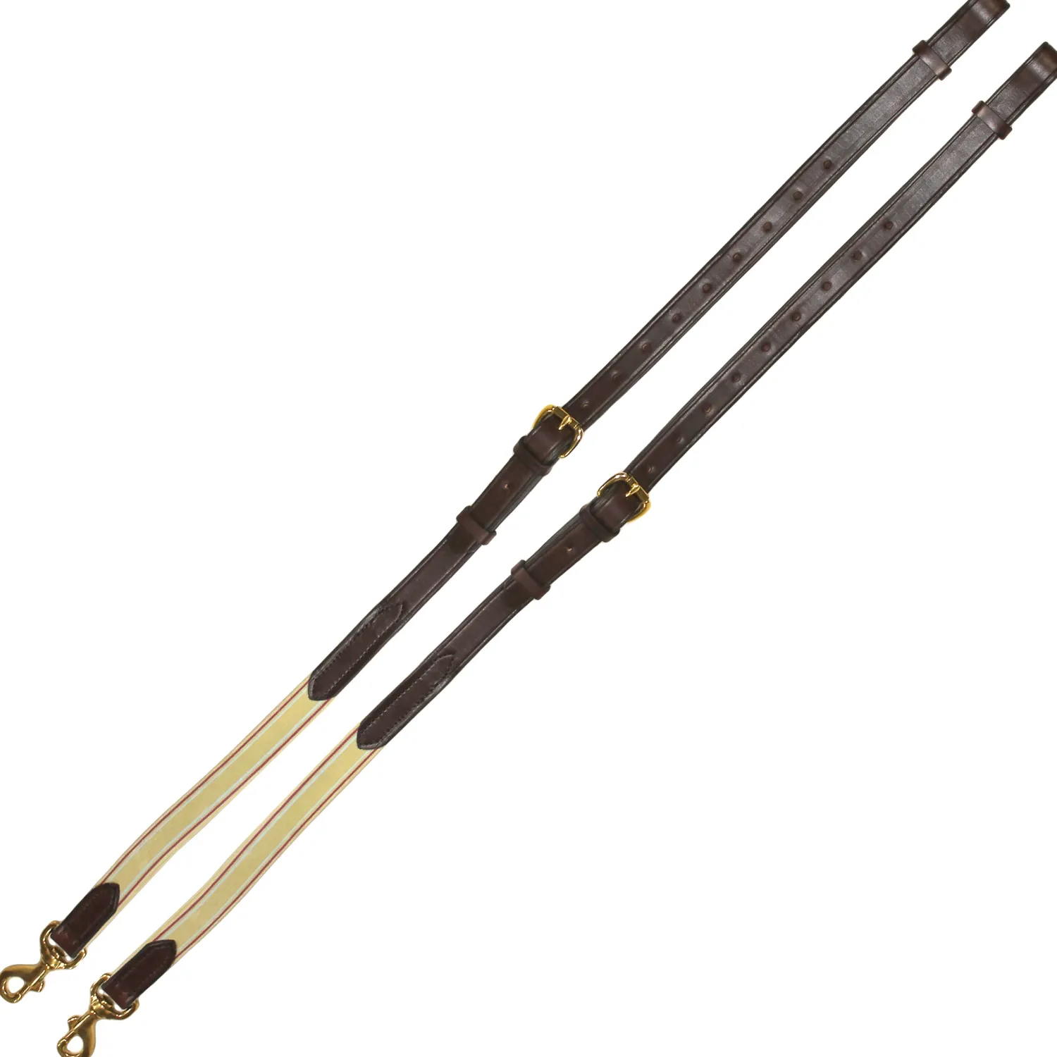 Outlet TORY LEATHER Company DS Premium Leather Side Reins with Elastic