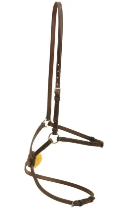 Clearance TORY LEATHER Company Figure-8 Noseband with Stainless Steel Rings