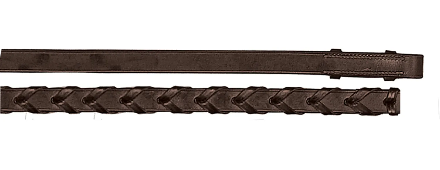 New TORY LEATHER Company Leather Laced Reins