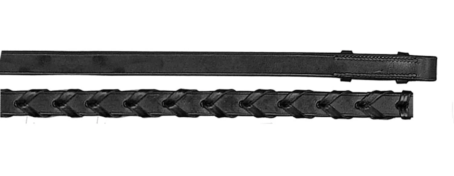 New TORY LEATHER Company Leather Laced Reins