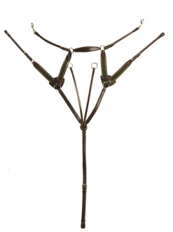 Outlet TORY LEATHER Company Padded 5-Point Breastplate with Running Attachment
