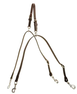 Best TORY LEATHER Company Pony Size Anti-Grazing Device Havana