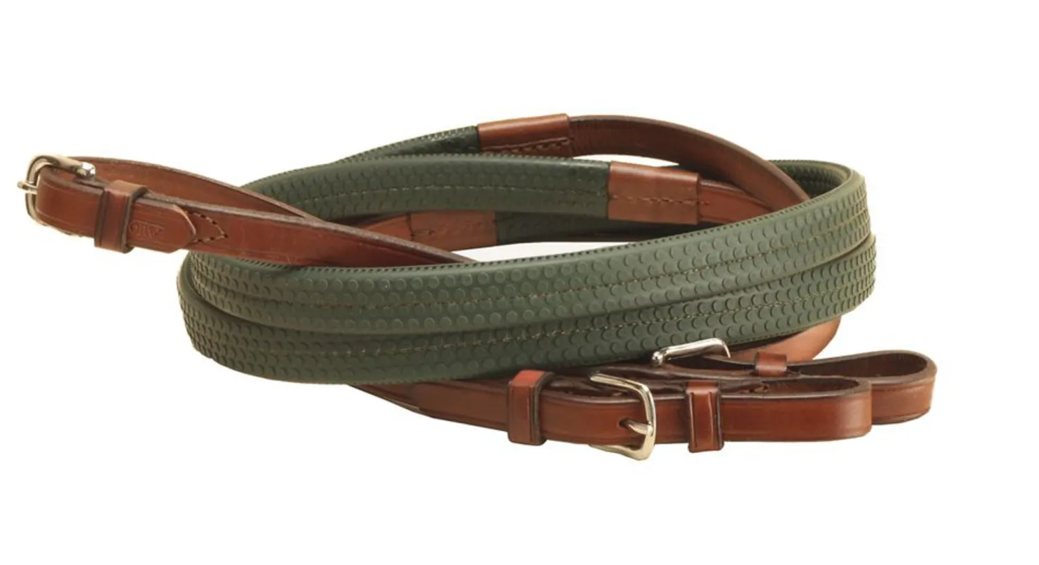 Discount TORY LEATHER Company Rubber Grip Leather Reins with Buckle Ends