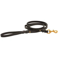 Discount TORY LEATHER Split-Twist Creased Leather Dog Leash