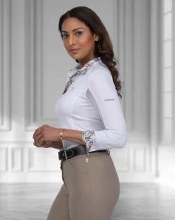 Sale QUANZHOU YOUAI TEXTI Tredstep™ Ladies’ Milan Long Sleeve Show Shirt