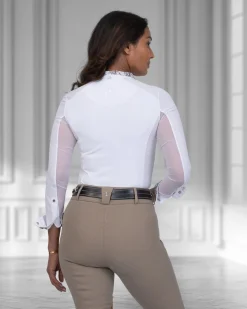 Sale QUANZHOU YOUAI TEXTI Tredstep™ Ladies’ Milan Long Sleeve Show Shirt