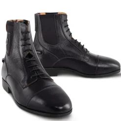 Discount PASSIONATE HORSE LTD Tredstep™ Ladies’ Medici II Lace Front & Rear Zip Paddock Boots Black