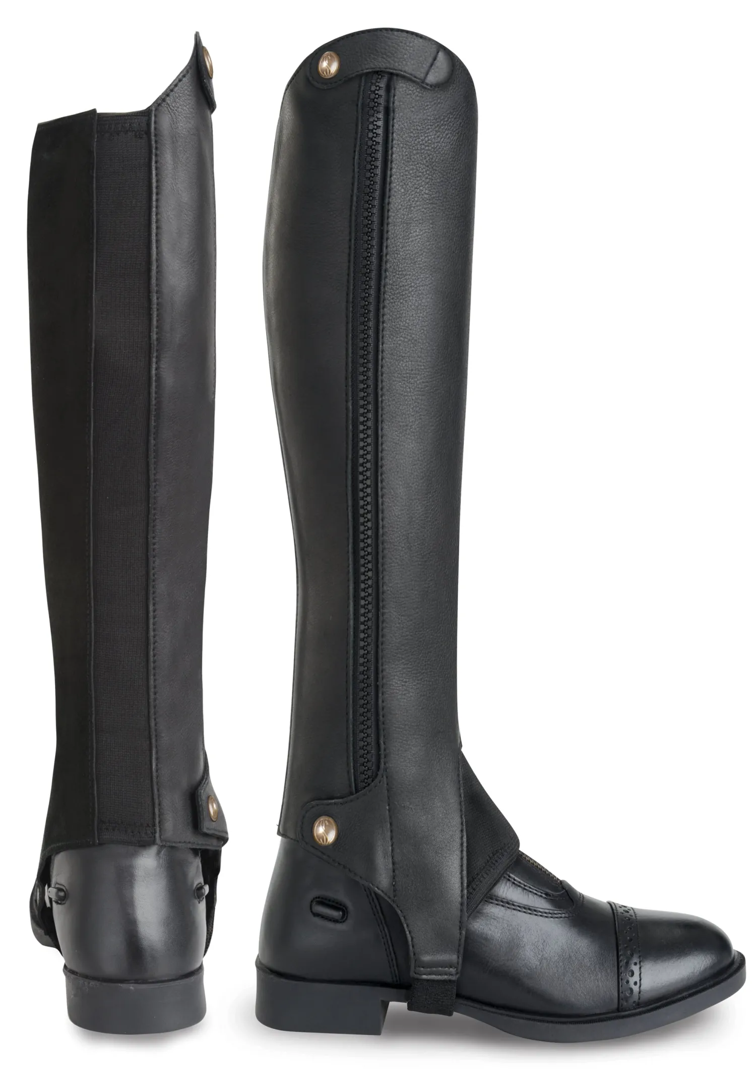 Hot HORSE TECH Tredstep Liberty Half Chap Black
